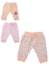 Mee Mee Baby Leggings Pack Of 3Whiteaop_Peach_Pink